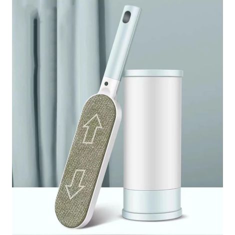JSSEVN - Pet Hair Remover Brush for Cats & Dogs, Double-Sided Lint Brush, Reusable Magic Cleaning Brushes, Lint Brush Set (1/5)