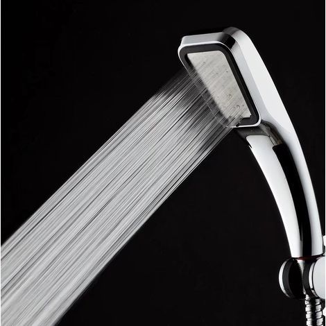 300-hole pressurized shower head, handheld shower head, high-pressure pressurized domestic shower head (1/4)