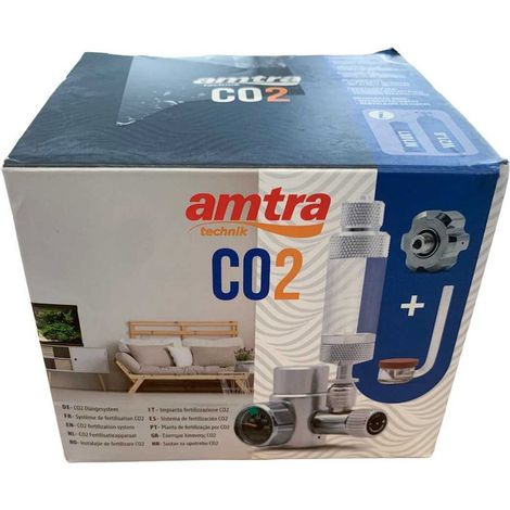 Amtra Co 2 System Pro Riduttore di pressione per bombole CO2