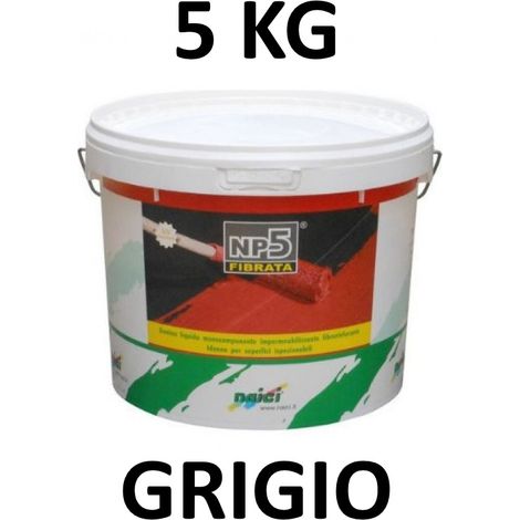 Guaina liquida colorata np5 5kg grigia