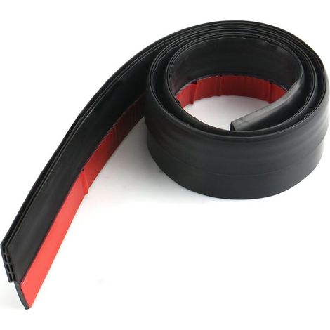 Türdichtung – 90 cm x 5 cm – Schwarz – Selbstklebend für die Unterseite von Türen – Flexibles Silikon – Abwehr gegen Ratten, Ameisen, Kakerlaken und Insekten (1/5)