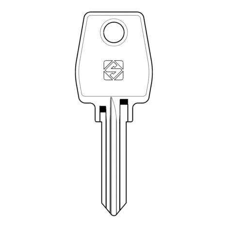 CHIAVE PIATTA EUROLOCKS EU1R SILCA