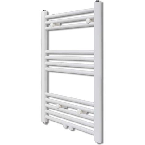 Radiador toallero de baño recto 500 x 764 mm vidaXL