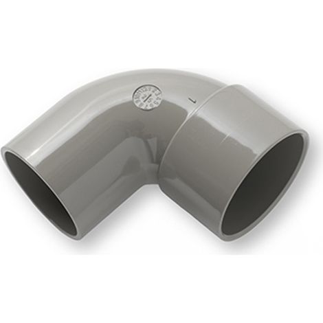Primaplumb 40mm 90° Spigot Bend Grey - Durable Plumbing Fitting