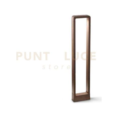 NATURE PALETTO DA ESTERNO 4000K 698LM 12W IP65 CORTEN H.80CM
