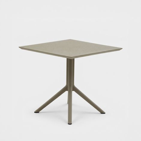 Tavolo quadrato per esterno e interno 80x80 cm Mazzara del Vallo - Tortora (1/3)