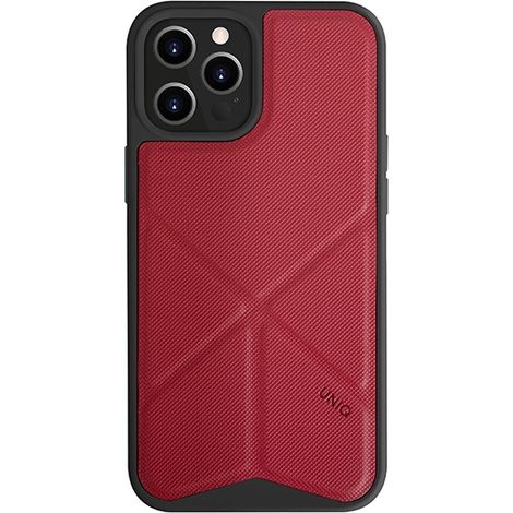 Funda Uniq Transforma para iPhone 12 Pro Max de 6,5 pulgadas, color rojo/rojo (1/5)