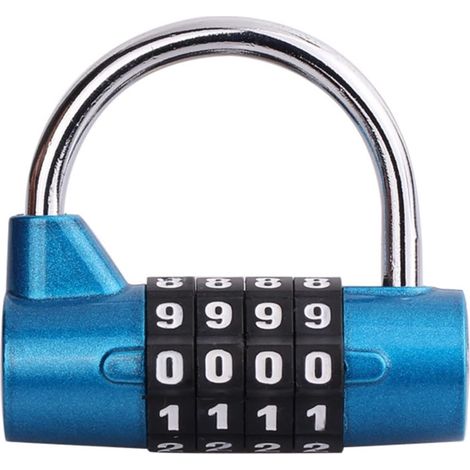 Cadenas de voyage à combinaison à 5 chiffres, en alliage de zinc robuste, neuf. (1/4)
