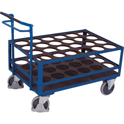 VARIOfit Stahlflaschenwagen mit Totmannbremse