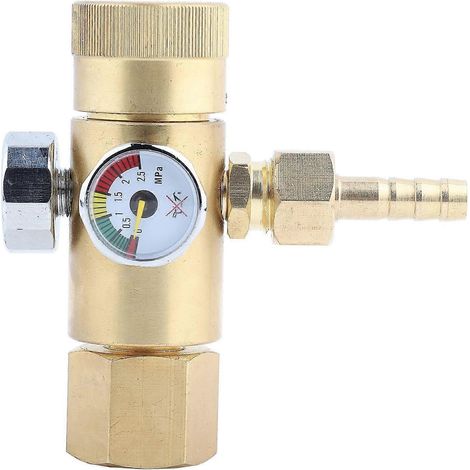 Sauerstoffgasdruckminderer 0,4–25 MPa Luftdurchsatzregler Manometer