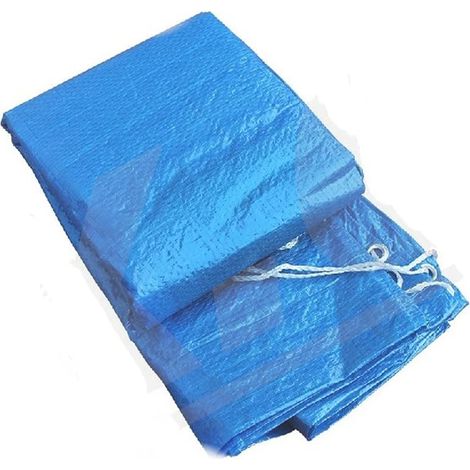 8ft Round Easy Set Pool Cover. Above Ground Pool Round Bay Tarp for Framed Pool Inflatable Swim (1/3)