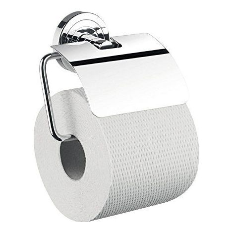 Emco 70000100 Polo Porte-Rouleau de Papier Toilette avec Couvercle chrome (1/2)
