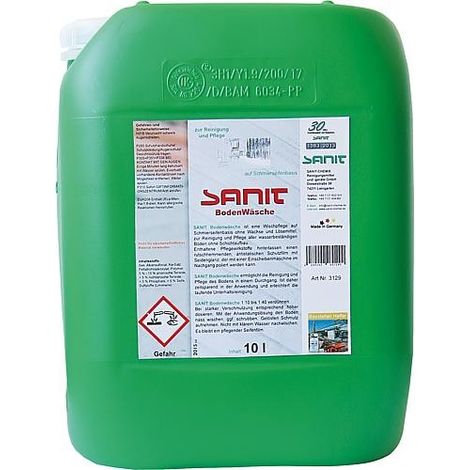 SANIT Nettoyant sol bidon 10L