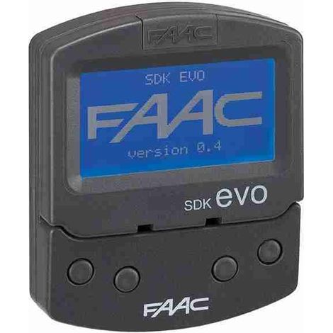 Teclado multifunción original FAAC SDK EVO 790019 para puertas automáticas