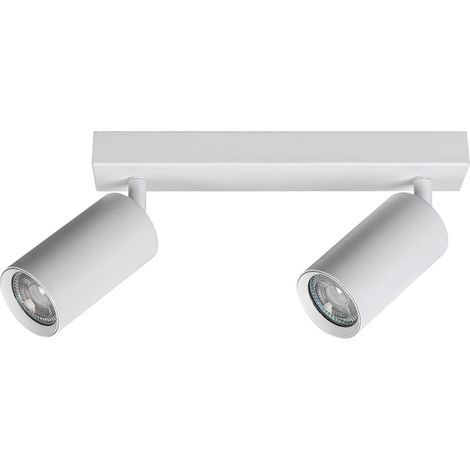 Spot Lamp Solo Metal White GU10 2x Max 25W L: 29,5 cm B: 13 cm H: 13,5 cm Ø5,5 cm Dimmabile (1/3)