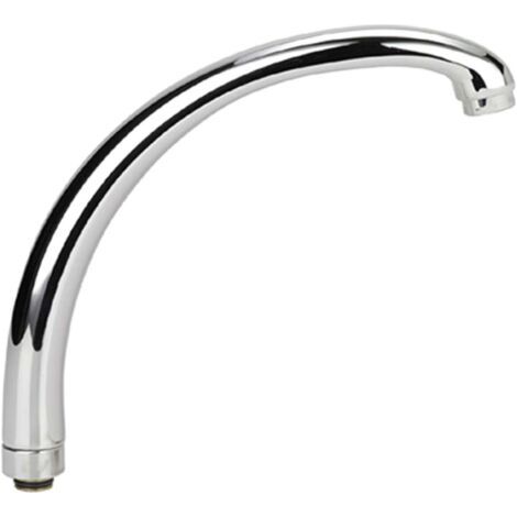 High-quality chrome-plated replacement cane for kitchen tap mixer (1/4)