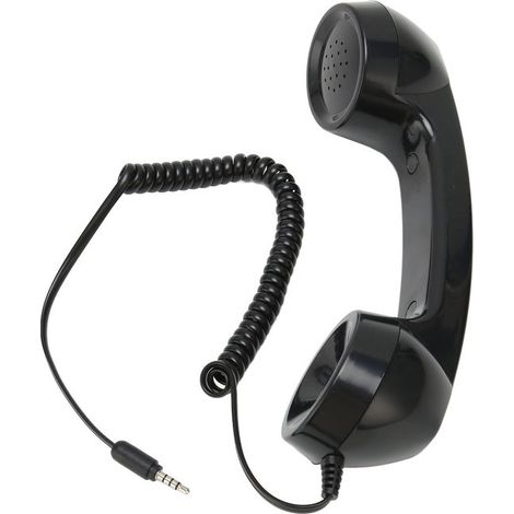 Ricevitore telefonico retrò - Ricevitore telefonico vintage da 3,5 mm - Resistente alle radiazioni - Fabator (1/5)