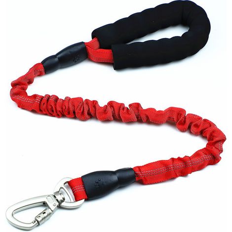 Guinzaglio per cani di grossa taglia Guinzaglio per cani di grossa taglia 20-60 kg Elastico resistente (90-150 cm Rosso)
