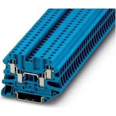 Doppelstockklemme 30 A blau PHOENIX CONTACT UT4QUATTROBU (1/2)