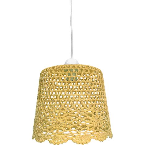 Suspension Candellux Nonna dorée Ø27 cm E27 réglable (1/2)
