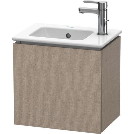 L-CUBE mobile lavabo 294x420x400mm apertura sinistra biancheria