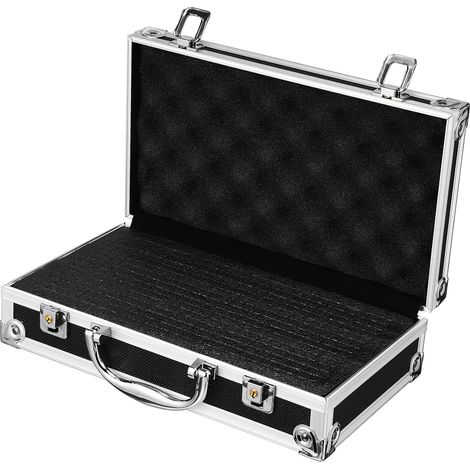 Boîte à Outils Alliage Aluminium Verrou Rangement Portable Multifonctionnel Design Compact pour Outils et Accessoires Dimensions (1/5)