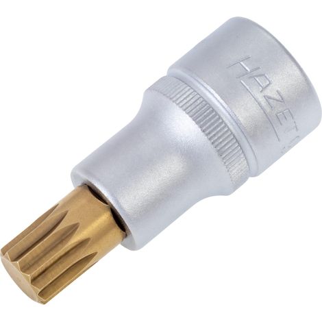 Inserto chiave a bussola per giraviti 990-12 ∙ Attacco quadro, cavo, 1/2 di pollice (12,5 mm) ∙ Profilo poligonale interno XZN ∙ AC M12 (1/2)