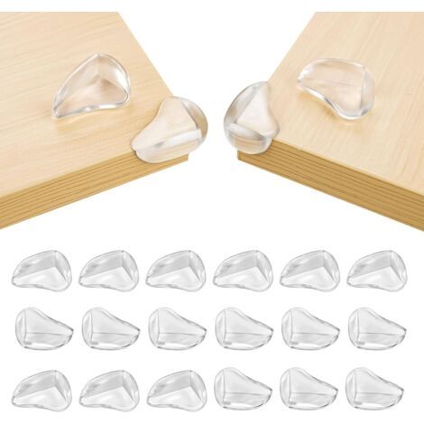 Coin de Table Protection Bebe, 24 PCS Protection Coin de Table Bébé, Protege Angle de Table Bebe pour Tables et Coins de Meubles (1/5)