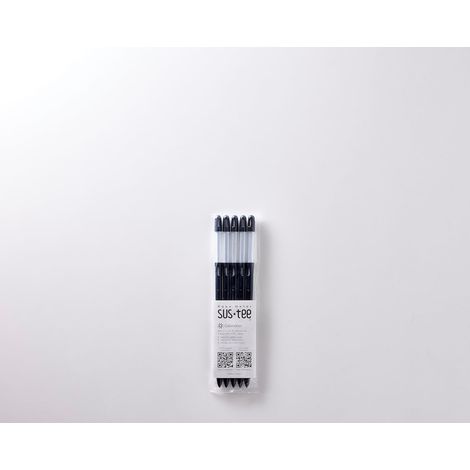 SUStee Indicateur d'arrosage pour plantes (lot de 5, moyen, noir) - Pour toutes les plantes, fonctionne dans tous les sols Design minimaliste, facile à utiliser, sans piles 100% Made in Japan (1/4)