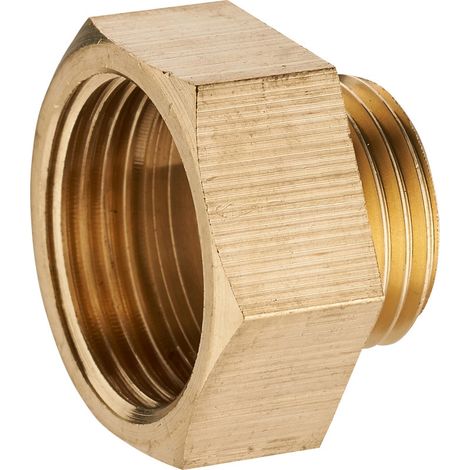Nippel Messing weiblich NOYON & THIEBAULT - männlich reduziert F1/2' (15x21) - M3/8 (12x17) - 169-1512L1 (1/3)