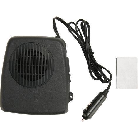 Chauffage voiture 12V 150W portable, ventilateur 2-en-1 chaud/froid, dégivrage pare-brise 360°, refroidissement intérieur véhicule. (1/5)