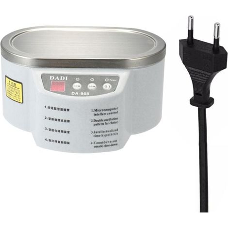 Mini nettoyeur ultrasonique numérique 50W, léger, pour nettoyer les bijoux et les légumes (1/4)