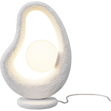 Maytoni Opus Lampe de table Globe moderne blanche 1xG9