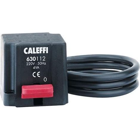 Comando elettrotermico con microinterruttore ausiliario Caleffi 630112-630114 24V