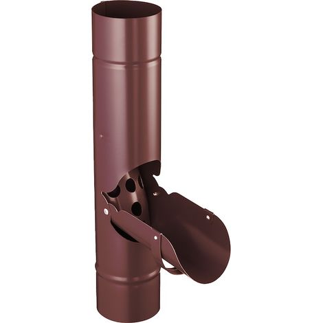 Regenwasserklappe 90 RAL 8017