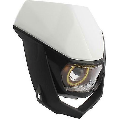 Phare avant LED rond 35W pour moto tout-terrain Yamaha Suzuki - Compatible Yamaha et Suzuki (1/4)
