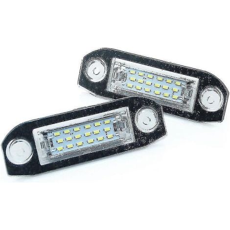 par led nummerskyltsljus för Volvo C70 S40 S60 S80 V50 V60 V70 Xc60 Xc70 Xc90 (1/4)