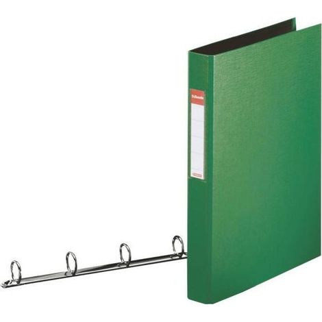 Esselte Standard Ring Binders , PP Green 4x25 mm raccoglitore ad anelli A4 Verde (1/2)
