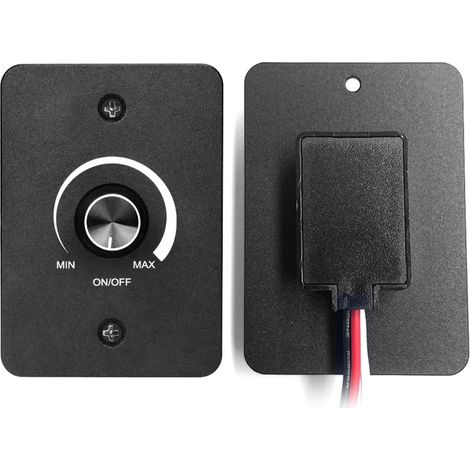 Variateur de luminosité pour caravane, contrôleur de luminosité, interrupteur 12v 5a, bouton réglable et lisse, Portable (1/5)