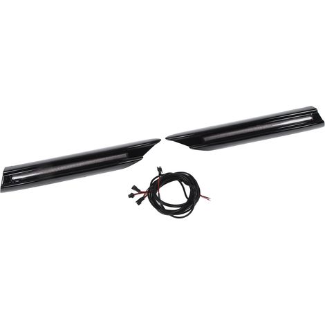 Kit LED Feux de Jour pour Mercedes Classe C W206, Remplacement Feux de Route Avant Pare-Chocs, Prise d'Air Latérale Splitter, Éclairage Diurne Auto, 2 Pièces (1/5)