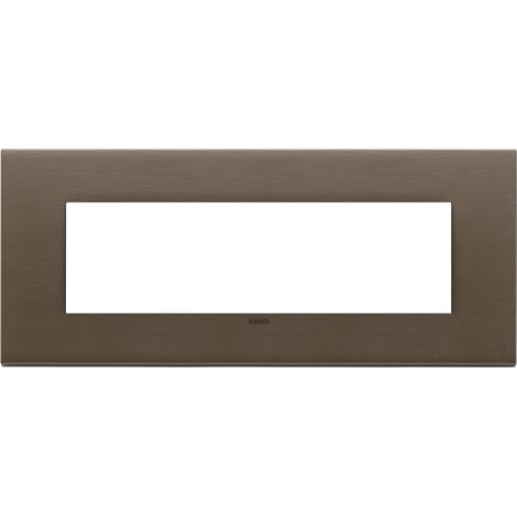 Placca 7M bronzo scuro spazzolato Vimar  22657.12