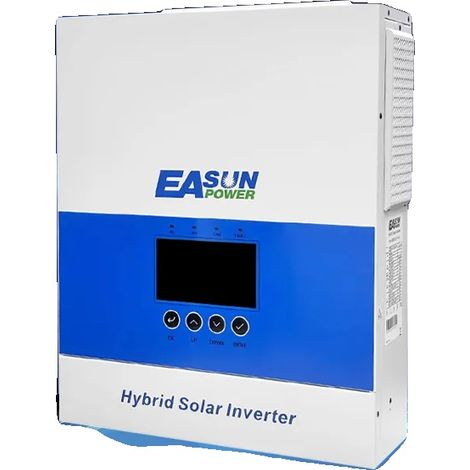Inversor solar híbrido, alta potencia de salida, tecnología MPPT, 6,5 kJ/48 V (1/2)