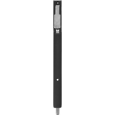 Verrou alu gorge longueur 260mm laqué noir RAL9005 - MARC - 9200G-NOIR
