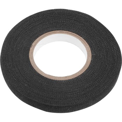 Bande adhésive thermique de tissu polaire noir et auto-adhésive (1/5)