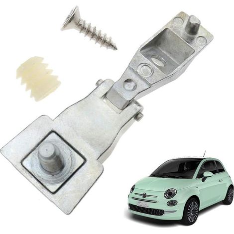 Kit de reparación de manija de bisagra de puerta exterior cromada, OS o NS, OE: 51964555, compatible con Fiat 500 / Abarth 500 / Alfa Romeo 147 / Alfa Romeo GT (1/2)