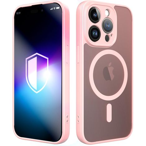 Custodia magnetica 3mk Misty rosa per Apple iPhone 15 Pro. (1/5)