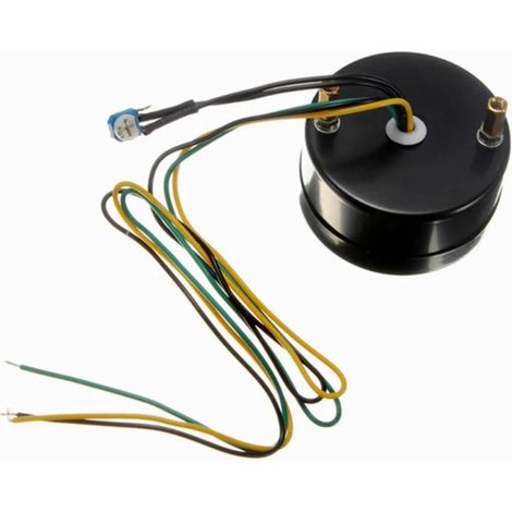 Jauge à carburant pour moto, indicateur de niveau d'huile de réservoir 12 V avec écran LCD, diamètre du boîtier 52 mm, pour modification de voiture et moto (1/5)