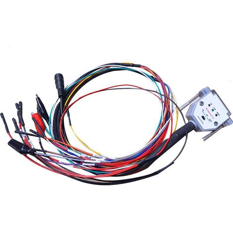 LED-Leuchten mit DB25-Jumperkabel für SM2 PRO+ J2534 VCI Lesen/Schreiben ECU BATT VCC KLINE CAN-L (1/2)