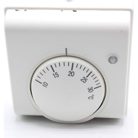 Central Air Conditioner Thermostat, Electric Gas Temperature Control Valve, Underfloor Heating Temperature Controller, with Indicator Light (1/5)