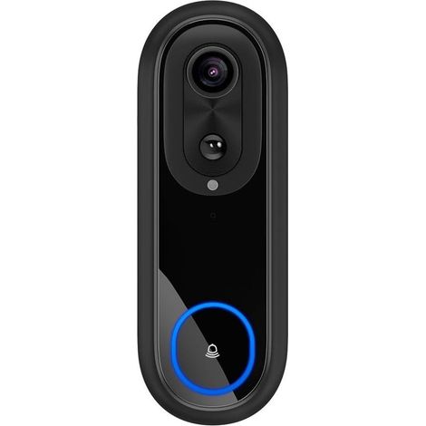 Kabellose 1080p HD-Video-Türklingel Intelligente Gegensprechanlage mit Kamera für die Tuya-App Wasserdicht nach IP65 Zwei-Wege-Audio Fernzugriff (1/2)